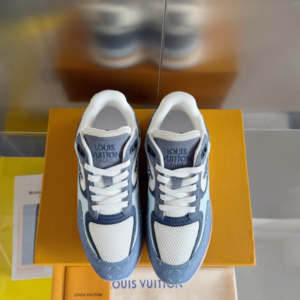 ルイヴィトン靴角部分ディテール